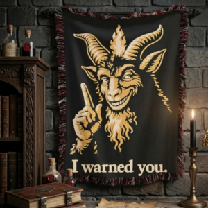 Baphomet Tapestry Blanket