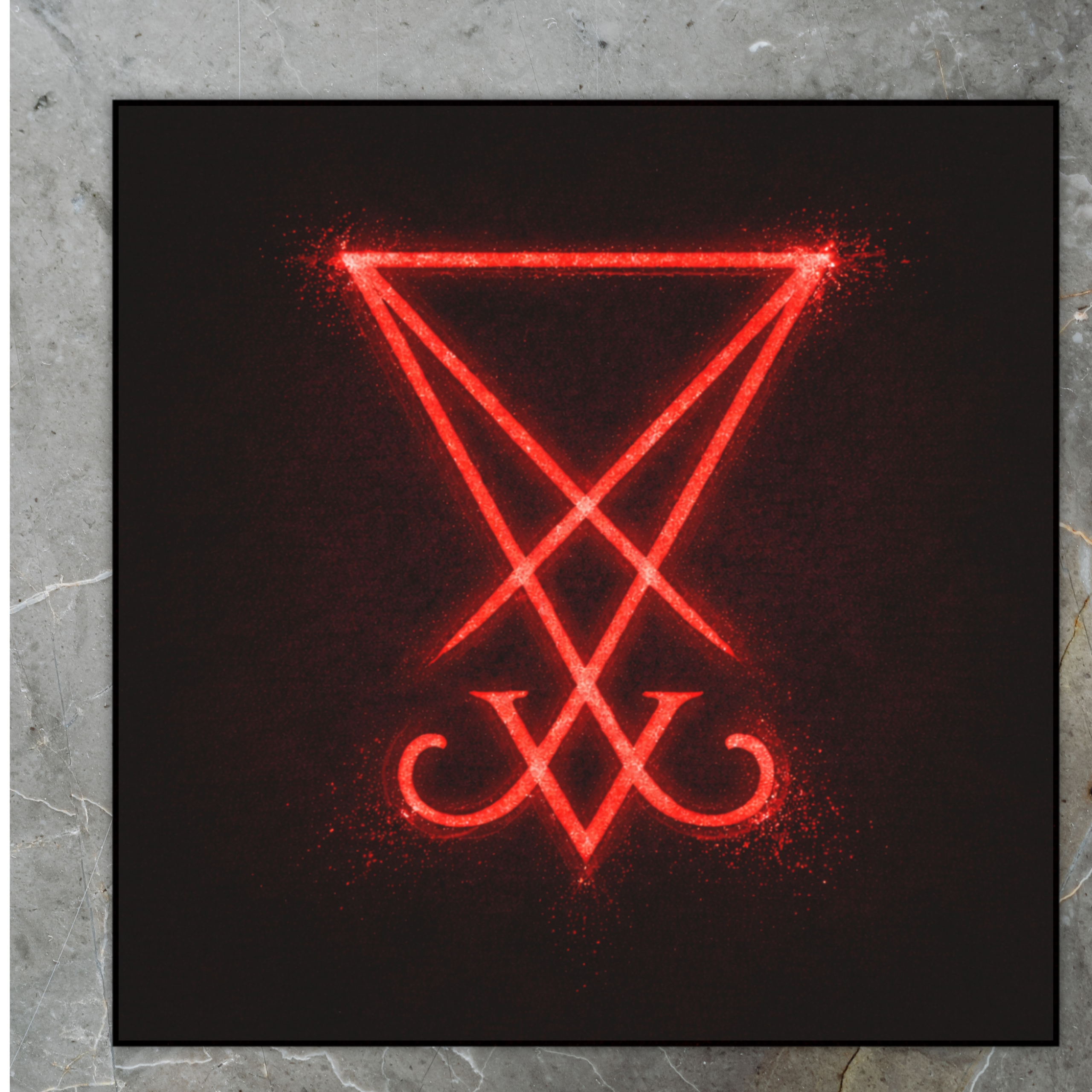 Lucifer Sigil Altar Cloth - Image 4