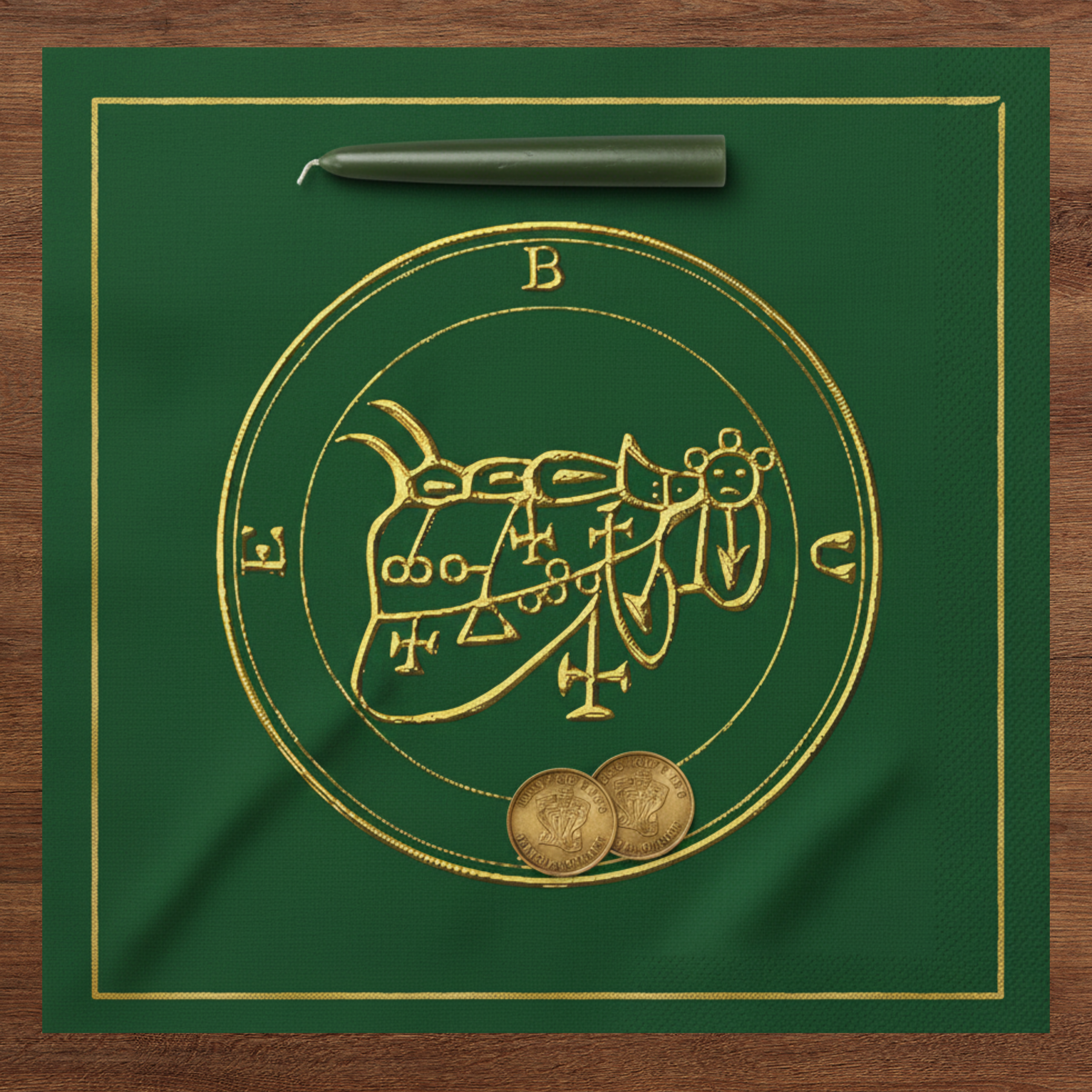 Bune Ritual Altar Cloth - Image 3
